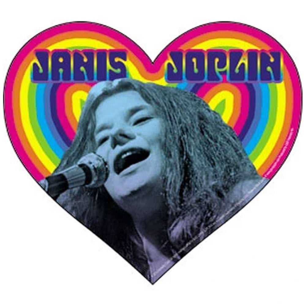 JANIS JOPLIN ジャニスジョプリン (追悼 55年 ) - Heart / ステッカー - PGS